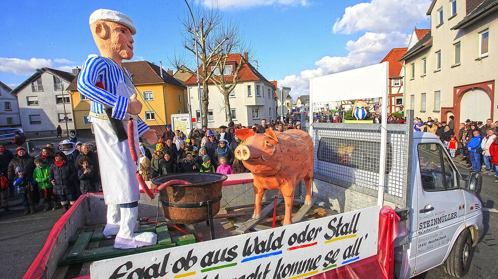 Der Umzug Heuchelheim ist ein jährliches Highlight im Kreis Gießen