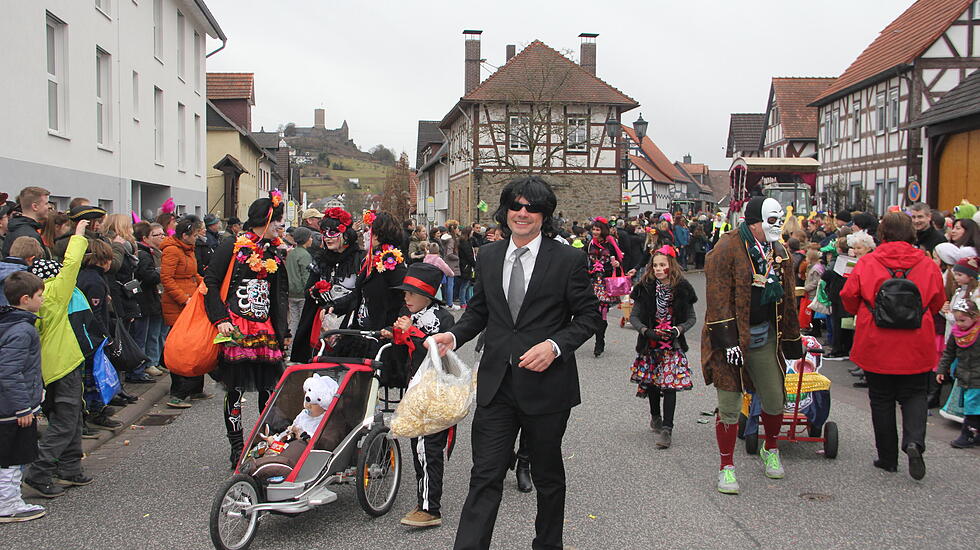 Faschingsumzug der Krofdorfer Fastnachtsfreunde