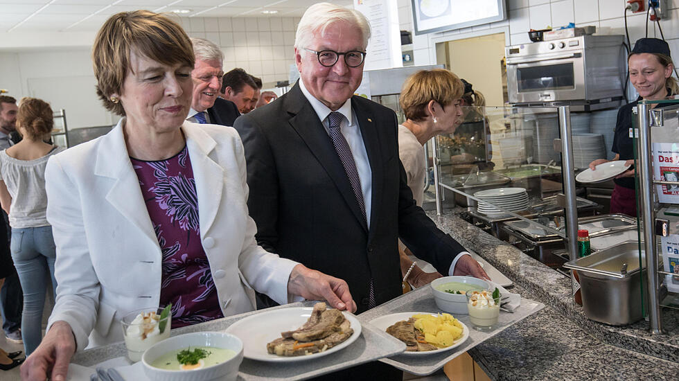 Bundespräsident Steinmeier besucht Hessen