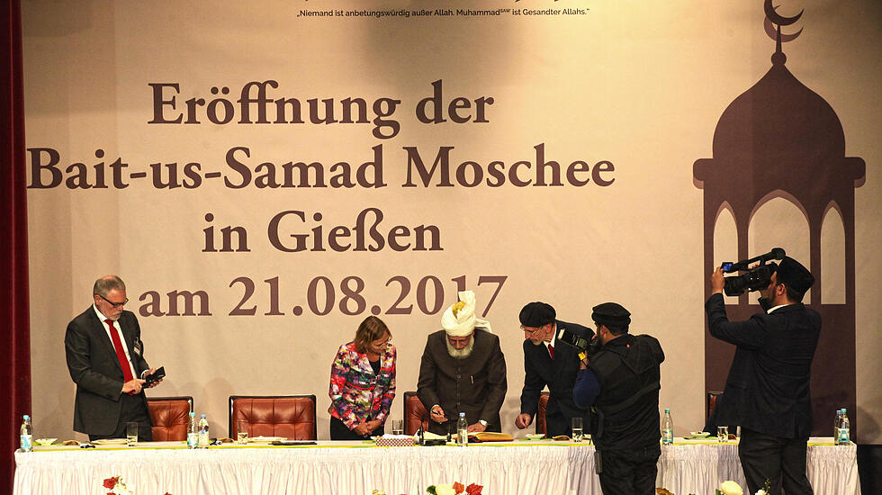 Erste Minarett-Moschee in Gießen eröffnet