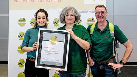 Lahnwanderweg zum f&uuml;nften Mal  als Qualit&auml;tsweg zertifiziert