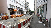 Impressionen der neugestalteten Fußgängerzone Bad Nauheim