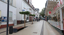 Impressionen der neugestalteten Fußgängerzone Bad Nauheim