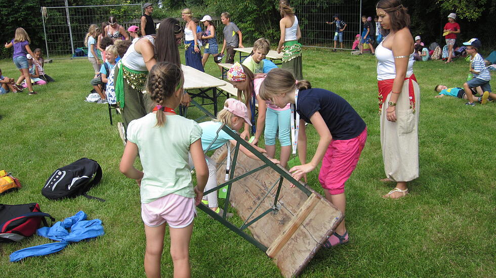 "Jumanji" beim Kinderplaneten in Karben