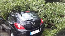 So sah es nach dem Unwetter in Gießen aus