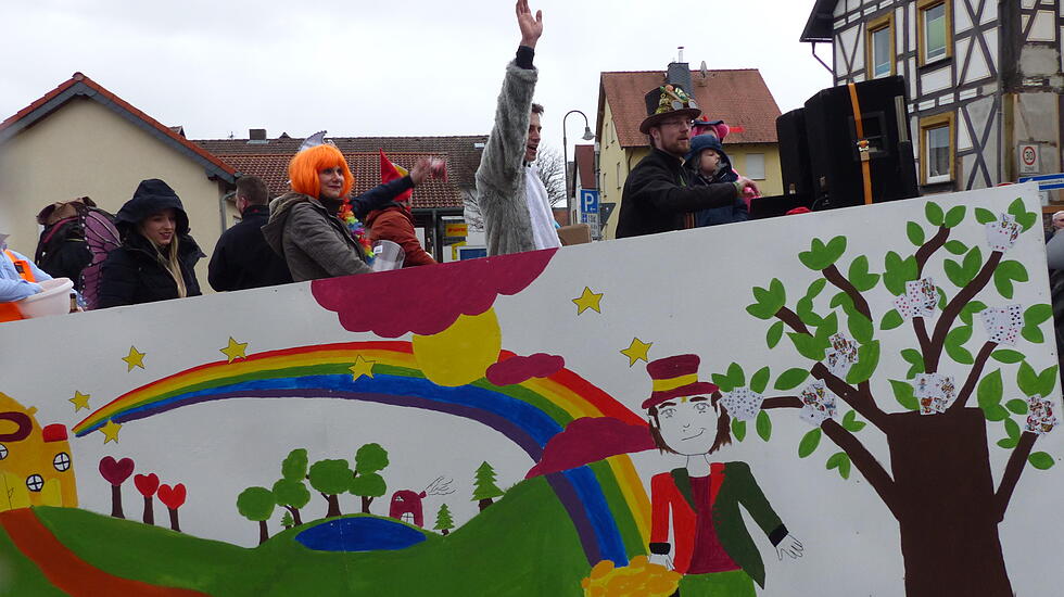 Grüningen steht Kopf, Helau in Hausen