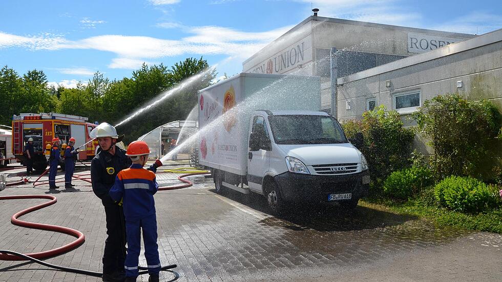 Schauübung der Stadtjugendfeuerwehr Bad Nauheim