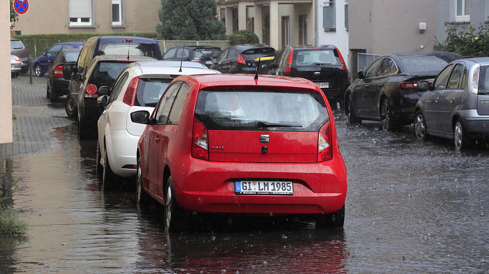 So sah es nach dem Unwetter in Gießen aus