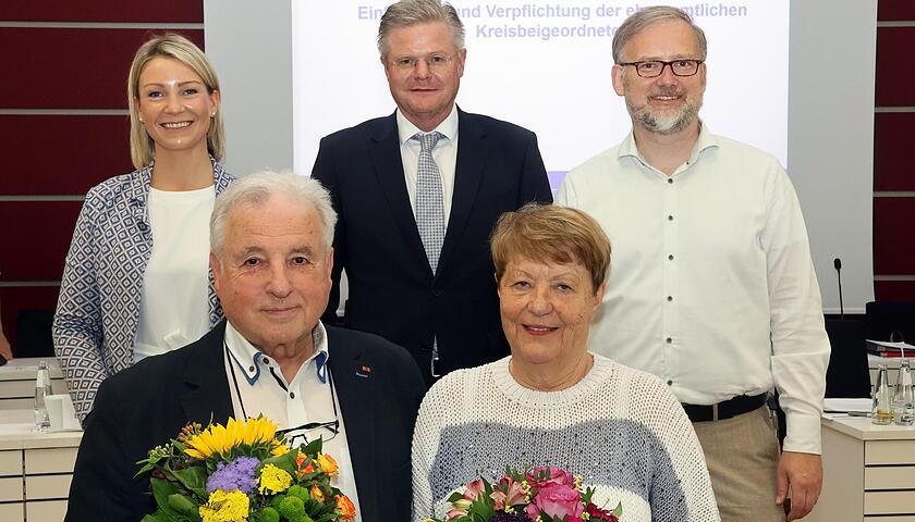 Sigrid Waldheim und Klaus Weber zu Ehrenkreisbeigeordneten ernannt