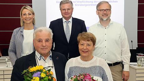Sigrid Waldheim und Klaus Weber zu Ehrenkreisbeigeordneten ernannt
