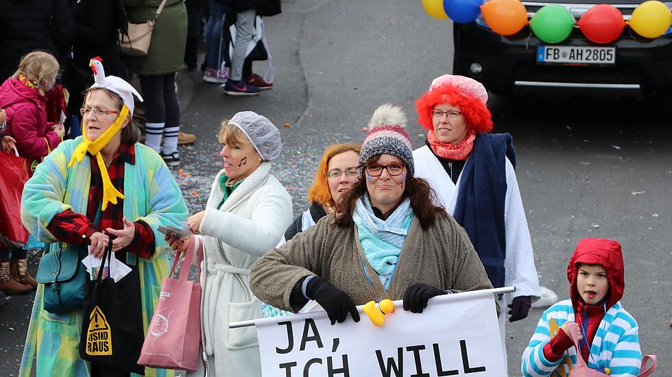 Faschingsumzug in Wölfersheim