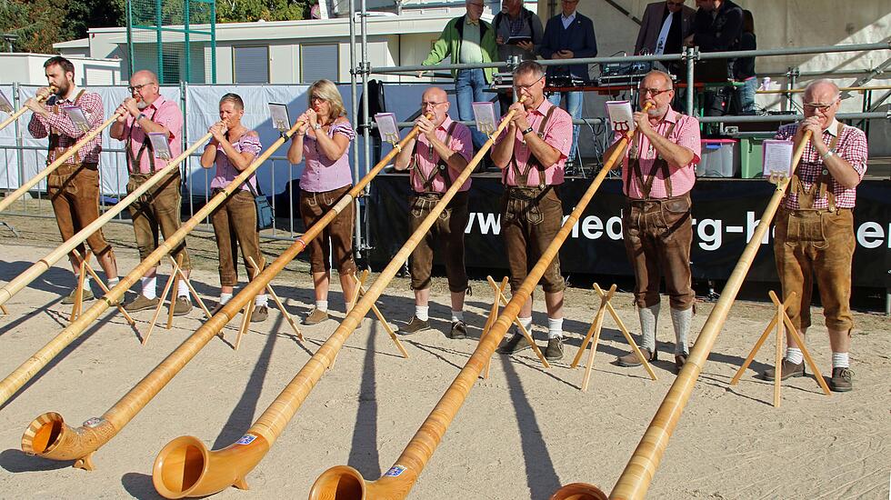 Tiershow auf der Seewiese