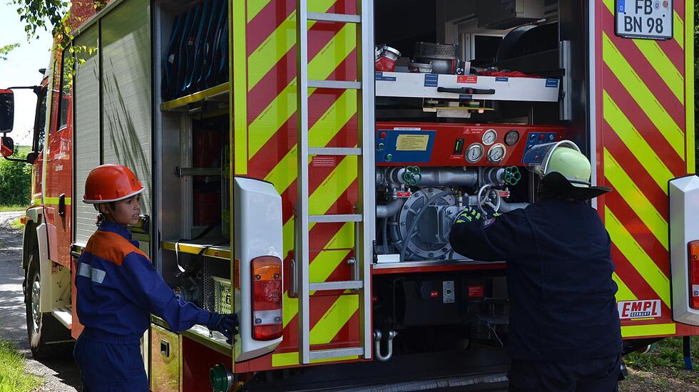 Schauübung der Stadtjugendfeuerwehr Bad Nauheim
