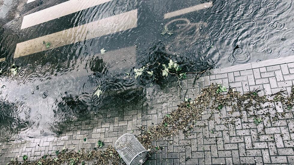 Impressionen aus Gießen nach dem Unwetter
