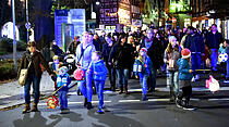 Gallusmarkt Grünberg 2017: Eröffnung und Laternenumzug