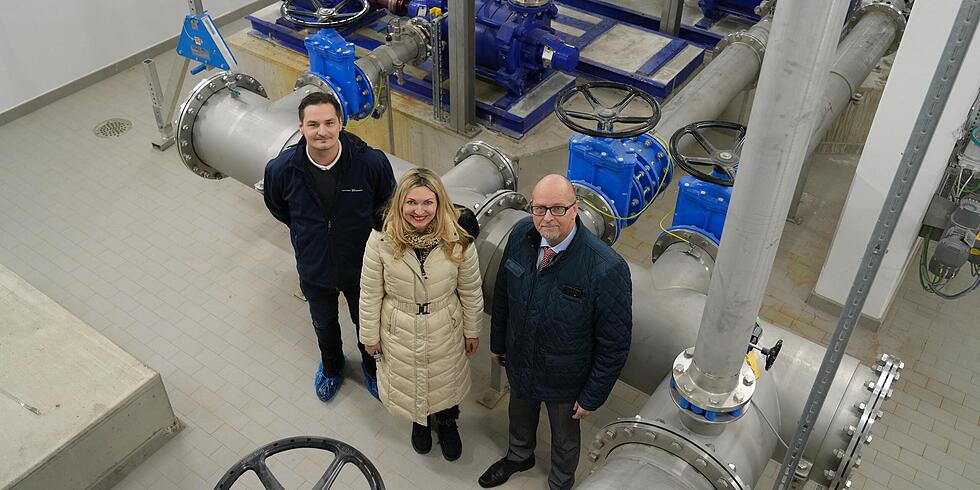 Wasserwerk-Bau auf der Zielgeraden