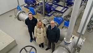 Wasserwerk-Bau auf der Zielgeraden