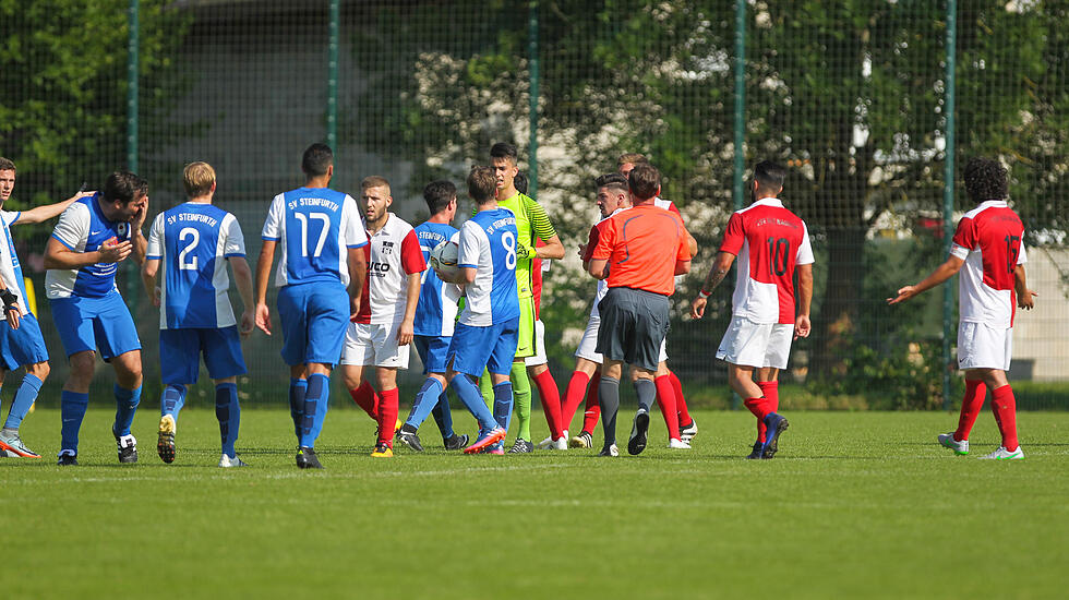 Finale Stadtpokal Bad Nauheim - SV Steinfurth gegen Türk. SV Bad Nauheim