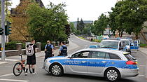 Bombenfund in Gießener Innenstadt im Mai 2017
