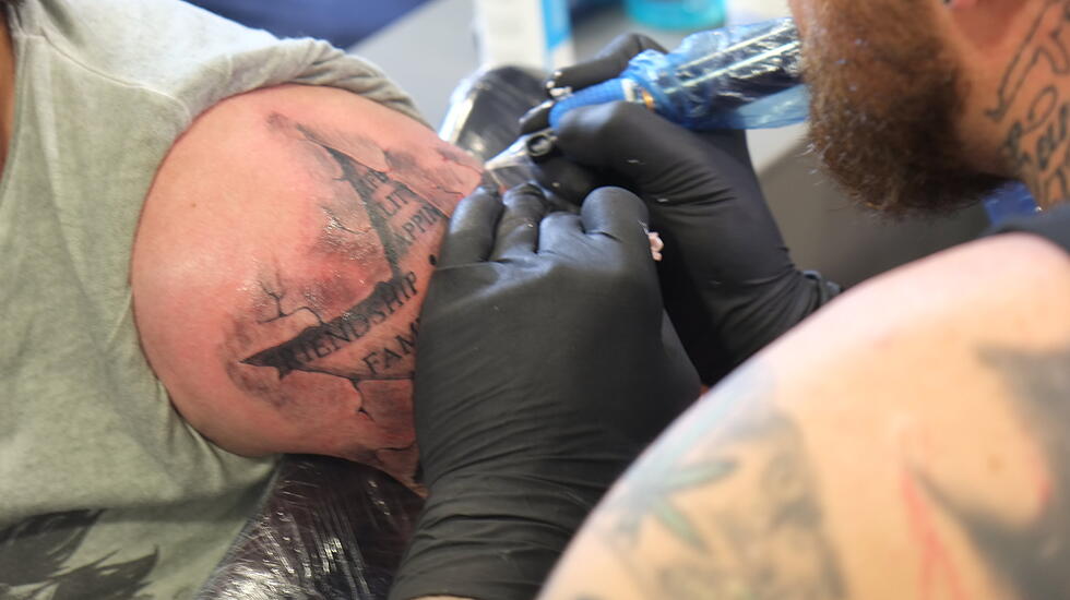 Tattoo-Convention in den Hessenhallen