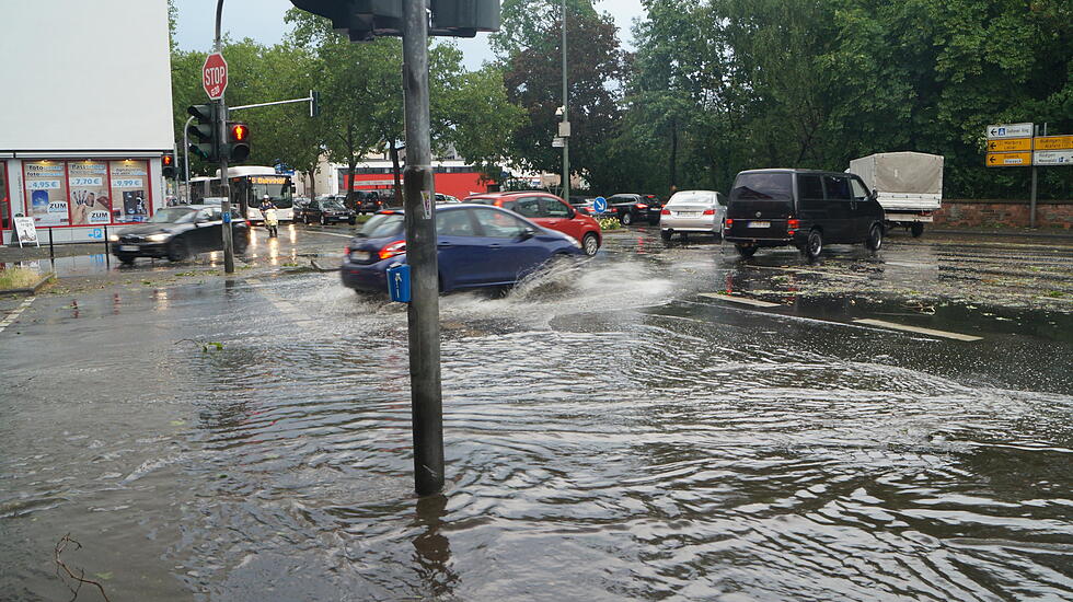 So sah es nach dem Unwetter in Gießen aus