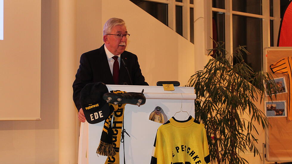 Edmund Peschke erhält den Sportehrenpreis 2017