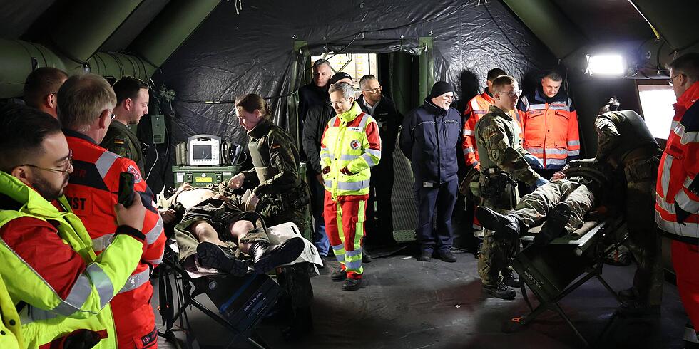 Praxisnahe Fortbildung f&uuml;r mittelhessischen Rettungsdienst