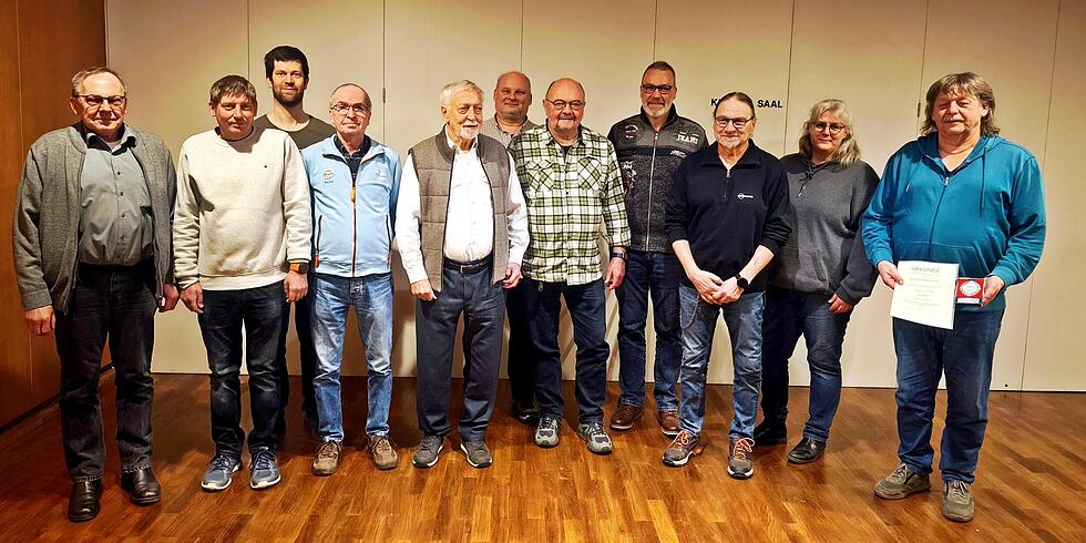 AMC Gr&uuml;nberg ehrt  langj&auml;hrige Mitglieder