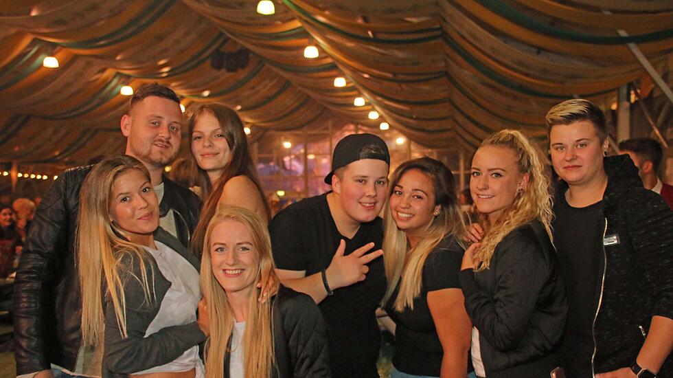Party auf dem Herbstmarkt Friedberg