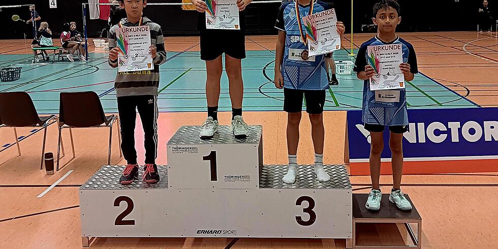 Erfolgreiche Badminton-Jugend