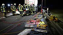 Tanklaster-Unfall auf A5