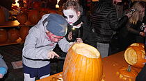 Halloween-Treiben in der Wasserburg
