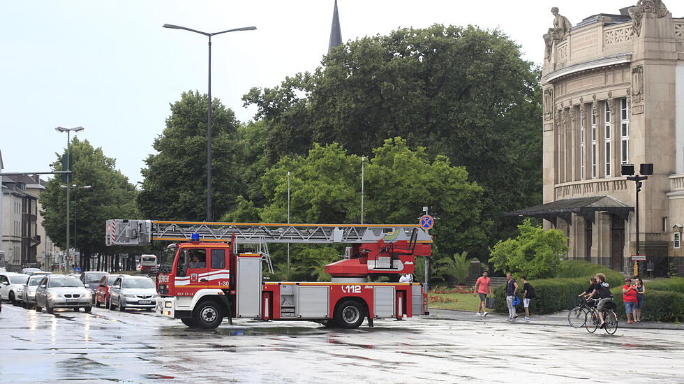 So sah es nach dem Unwetter in Gießen aus