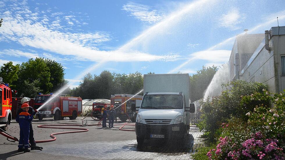 Schauübung der Stadtjugendfeuerwehr Bad Nauheim