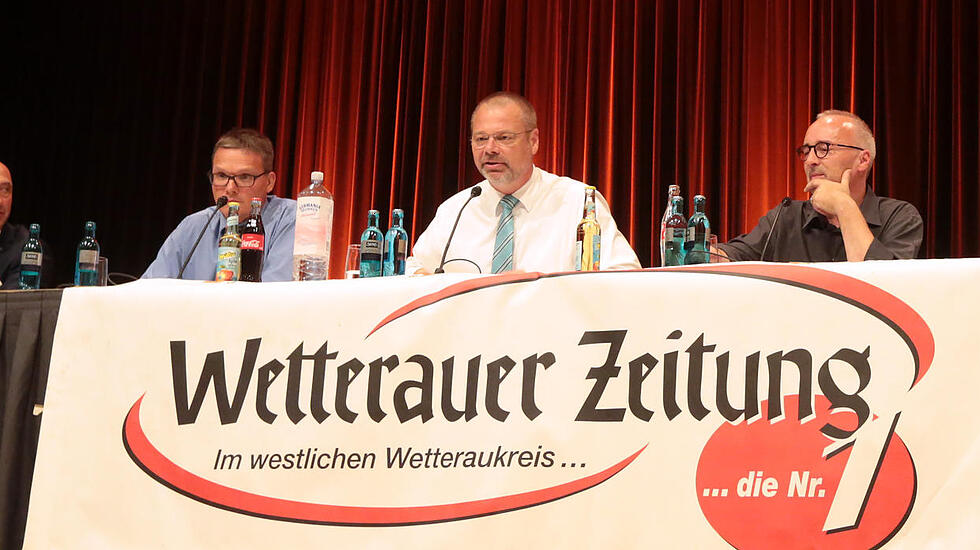 WZ-Podiumsdiskussion zur Friedberger Bürgermeisterwahl