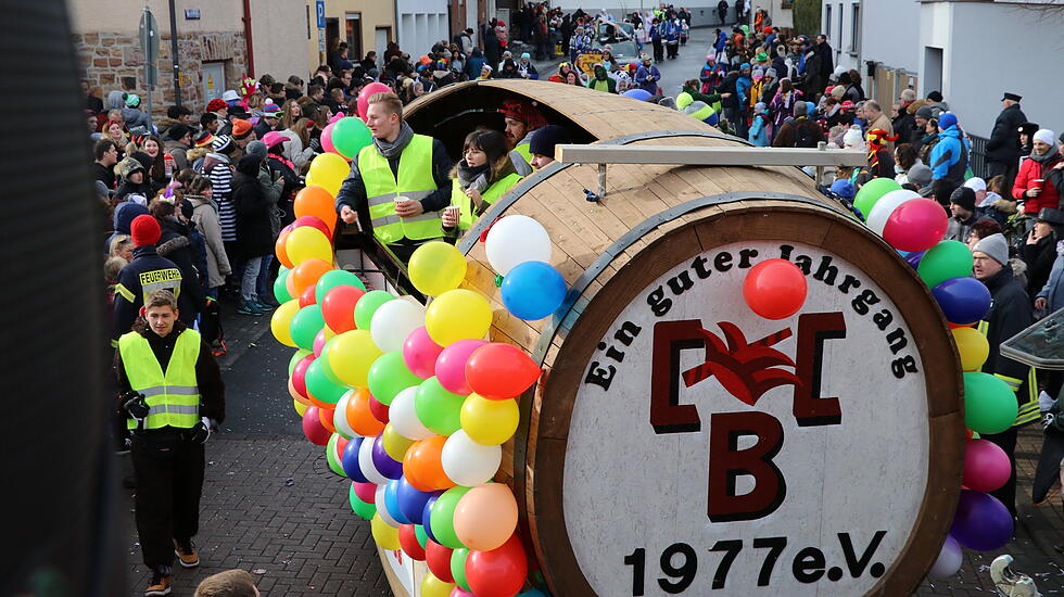 Faschingsumzug in Wölfersheim