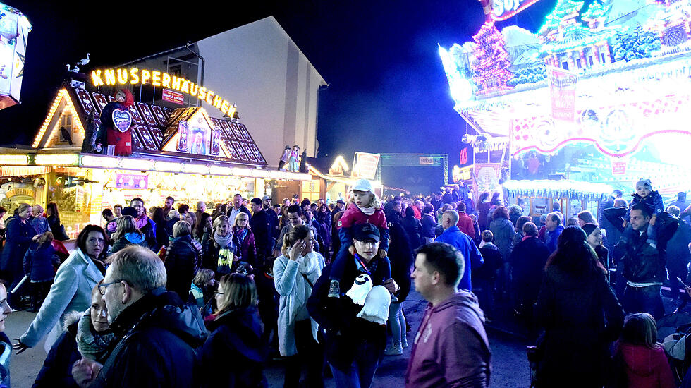 Gallusmarkt Grünberg 2017: Eröffnung und Laternenumzug
