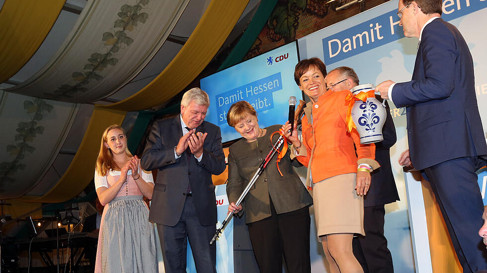 Angela Merkel in Ortenberg