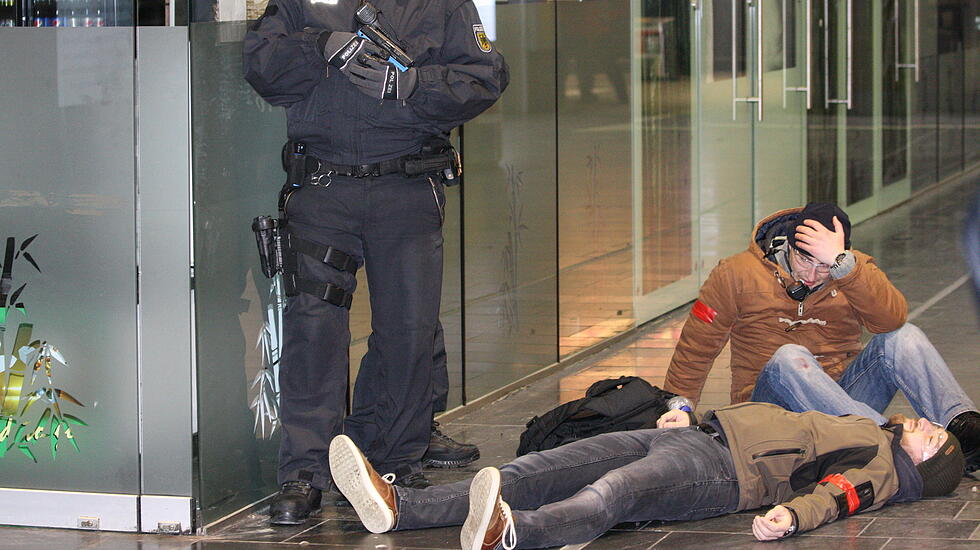 Chronologie: Die Anti-Terrorübung am Frankfurter Hauptbahnhof