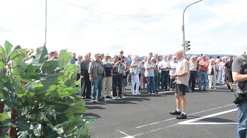 Eröffnung der B3/B45-Ortsumgehung Wöllstadt