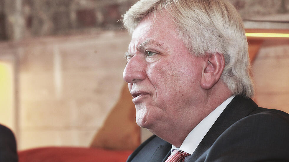Bouffier vs. Schäfer-Gümbel: Die Bilder zum großen Streitgespräch