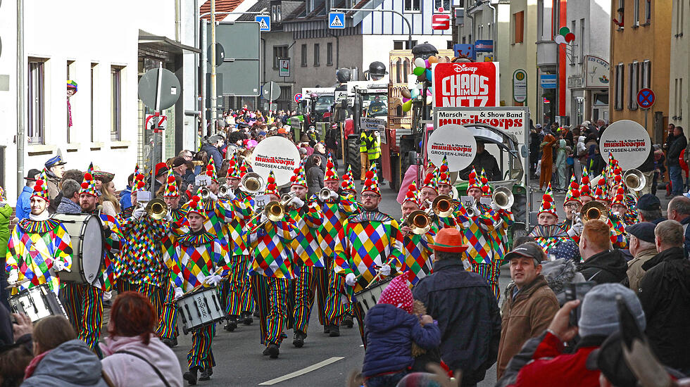 Faschingsdienstag im Kreis Gießen: Die Bilder aus dem Kreis Gießen