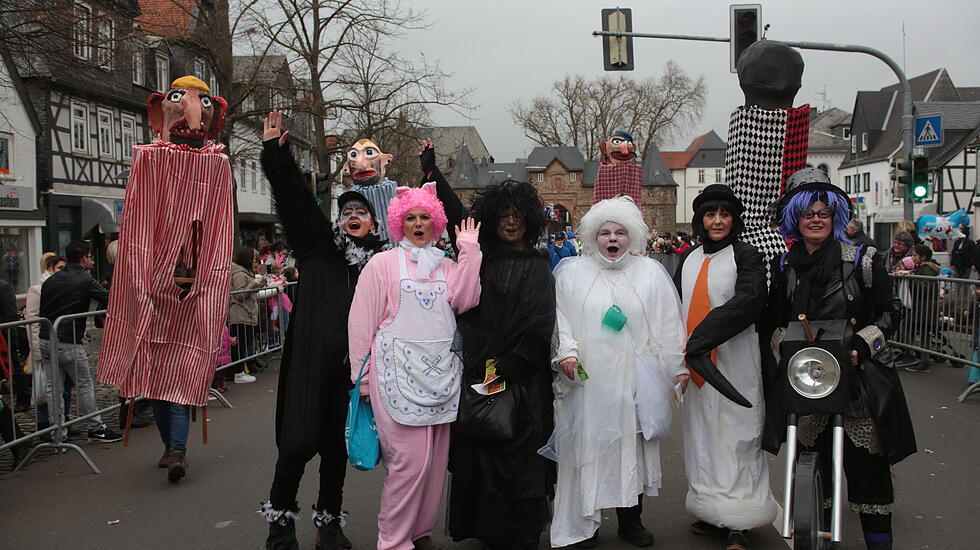 Faschingsumzug in Friedberg