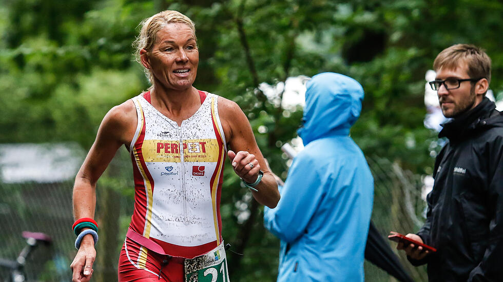 Kälte, Schlamm und Nässe - So lief der Licher Cross-Triathlon