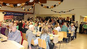 Dorfjubil&auml;um zu Silvester eingel&auml;utet