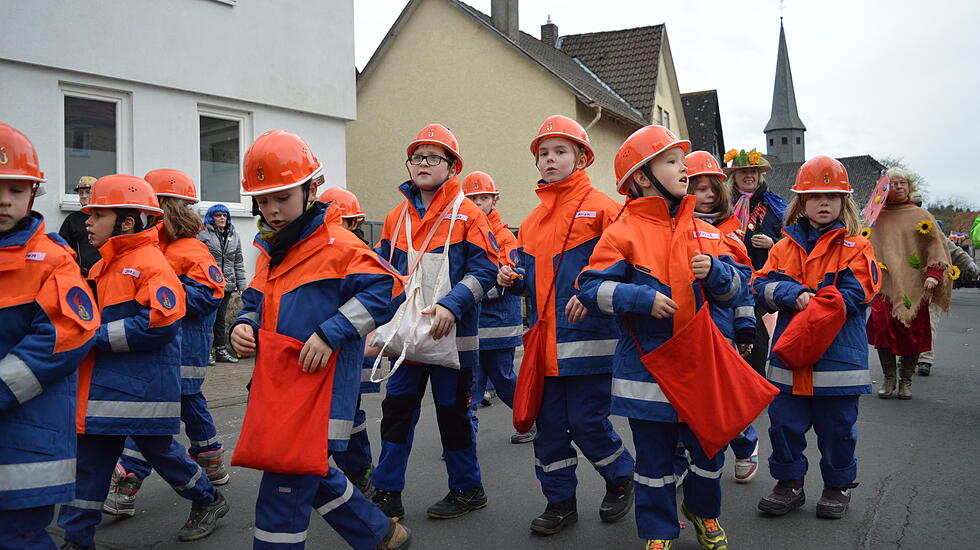 Faschingsumzug der Krofdorfer Fastnachtsfreunde