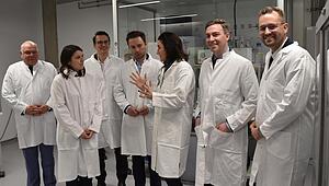 Bundesministerin besuchte Fraunhofer-Institut