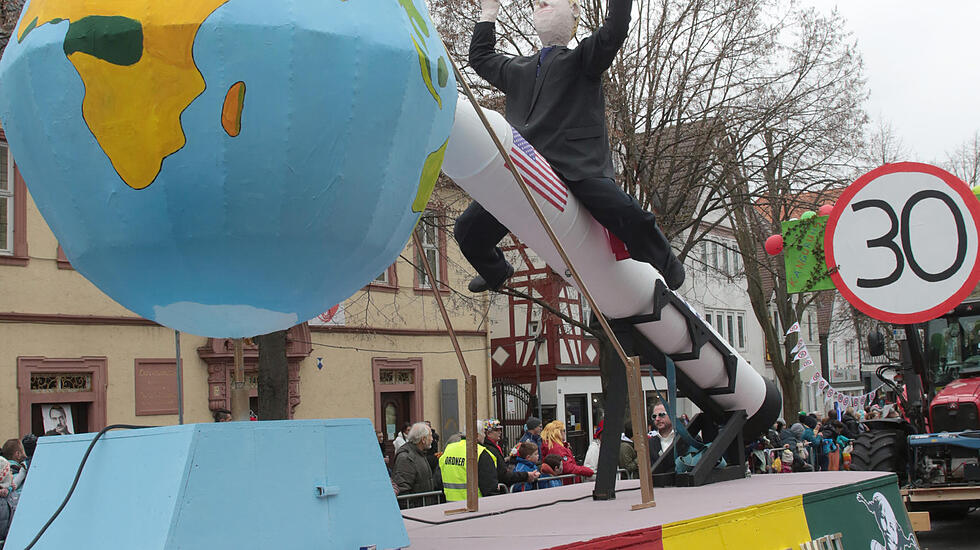 Faschingsumzug in Friedberg