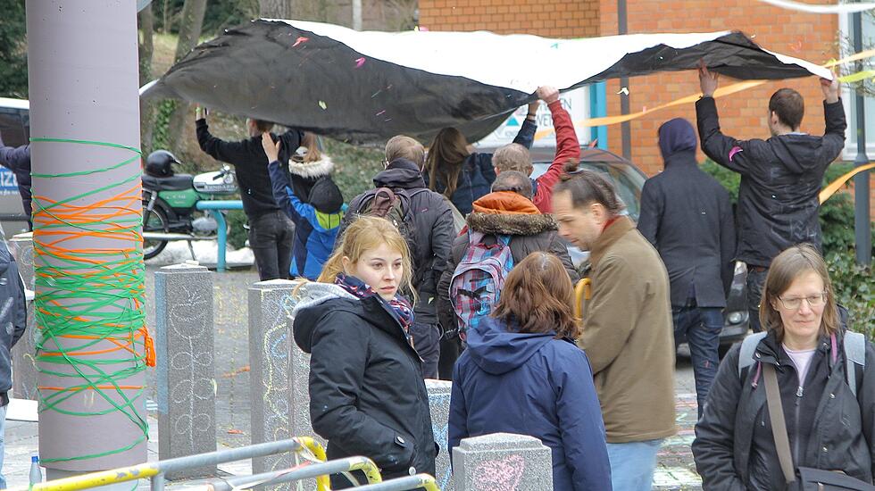 Demonstrationen rund um abgesagte NPD-Veranstaltung in Wetzlar