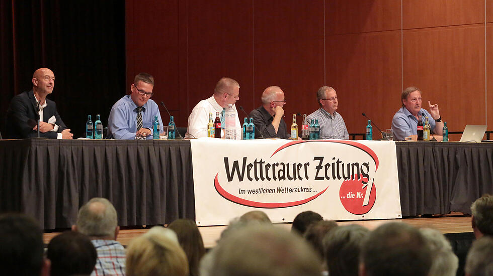 WZ-Podiumsdiskussion zur Friedberger Bürgermeisterwahl